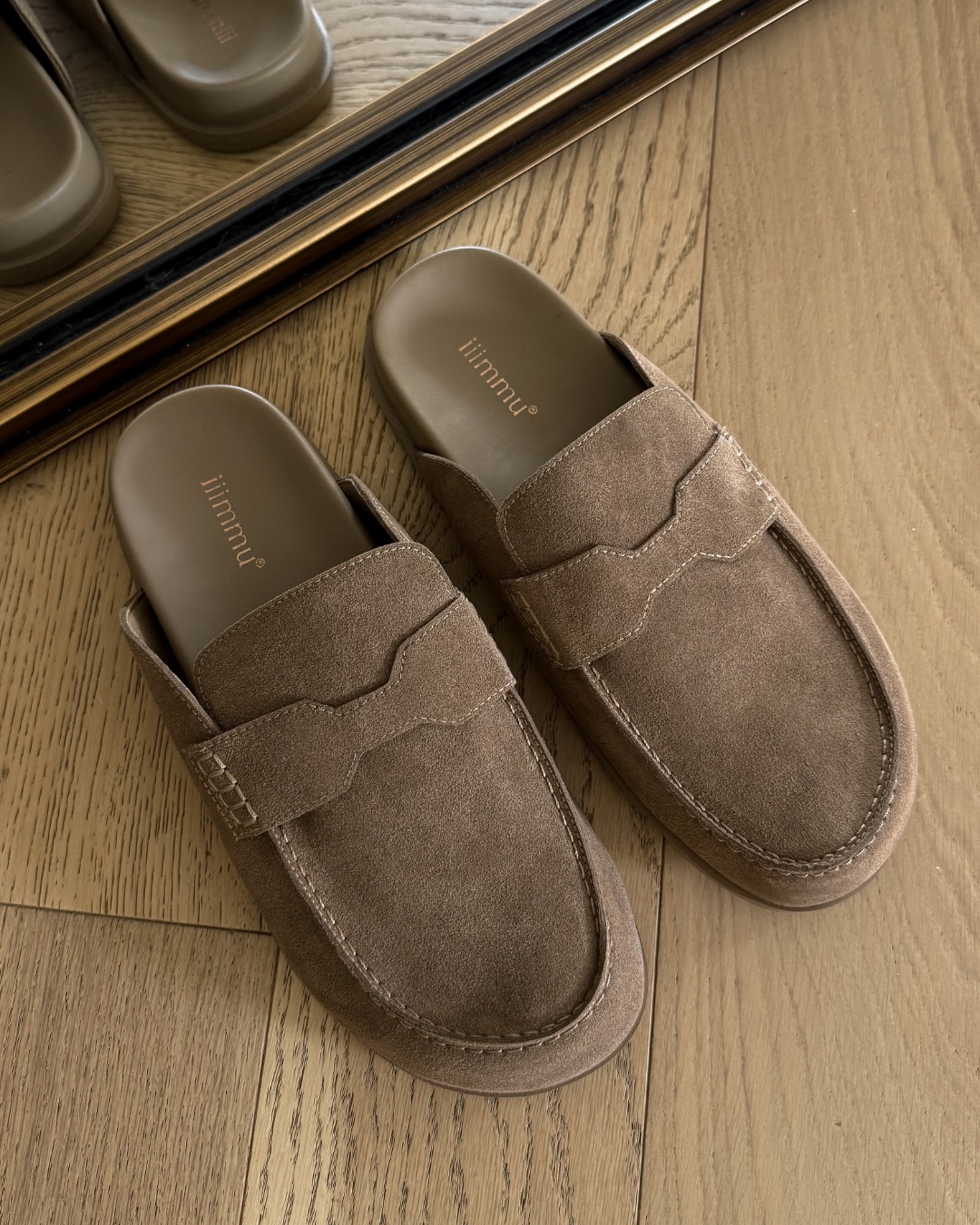 amazon fashion suede mule loafers hermes