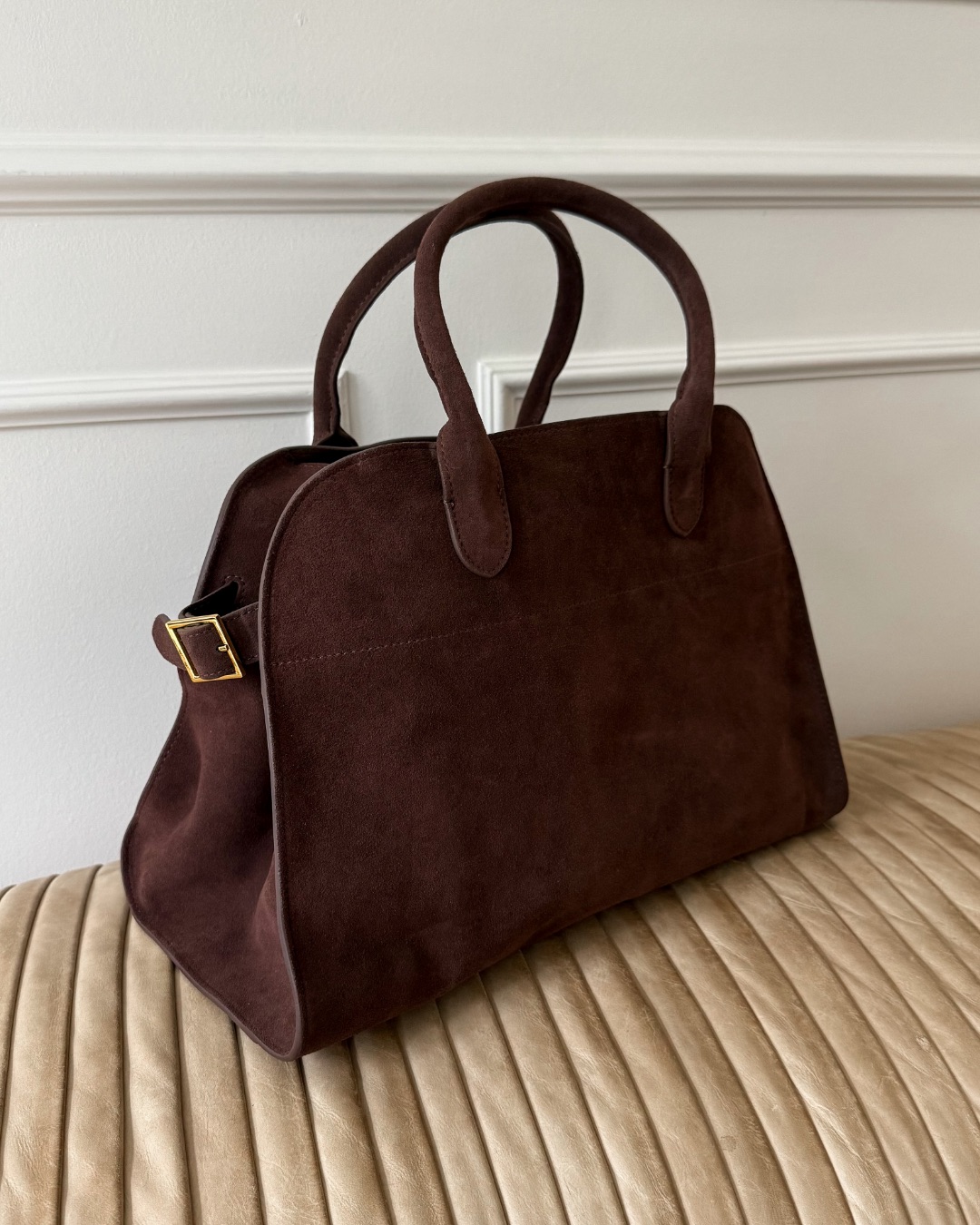 amazon fashion suede tote bag the row