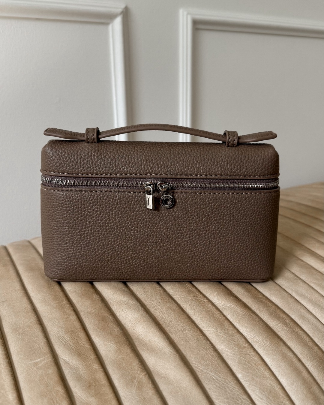 amazon fashion top handle clutch loro piana