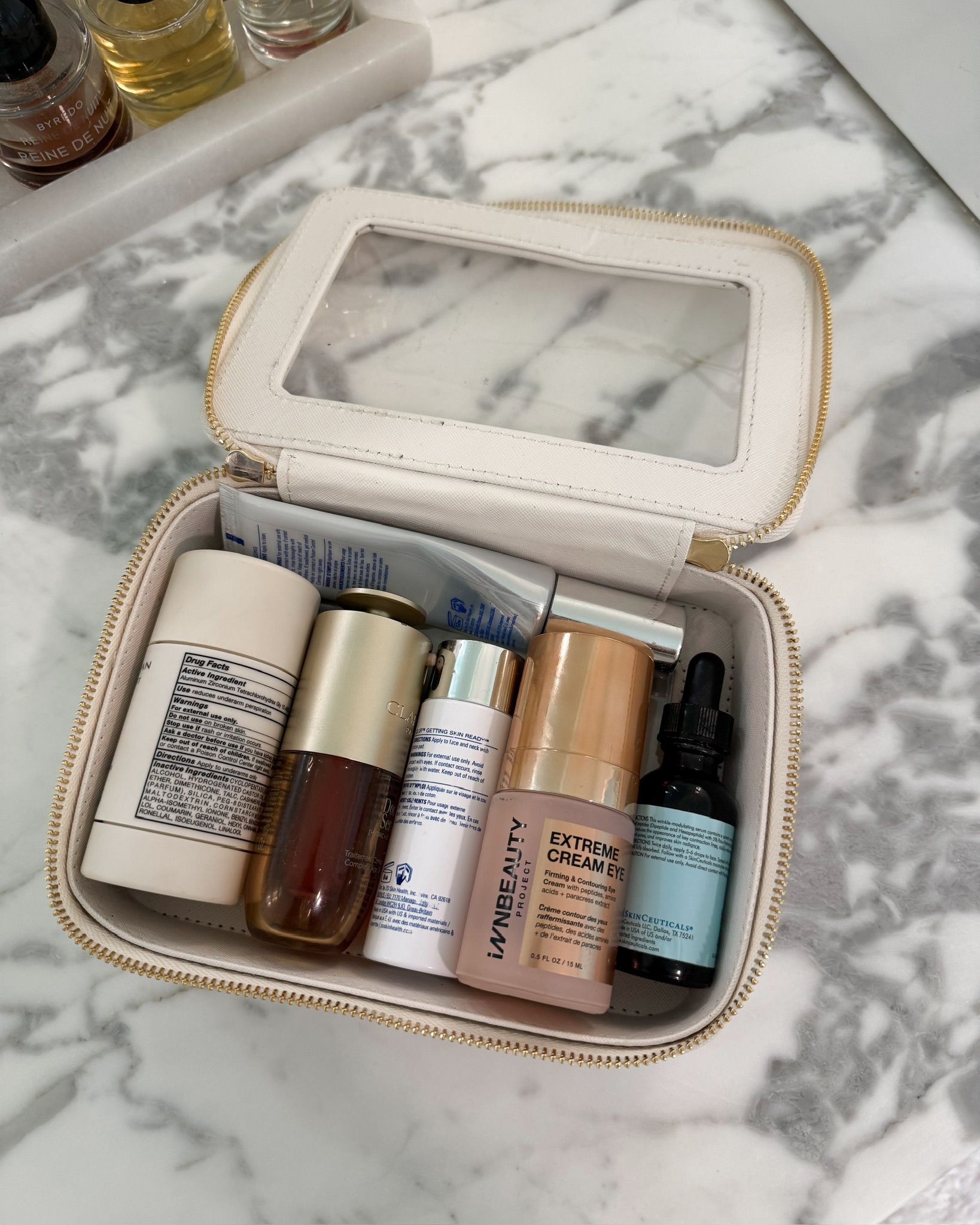 fashion jackson amazon Clear Makeup Bag Organizer, Travel Toiletry Bag